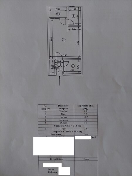 Basarabia, garsoniera, et. 1/10